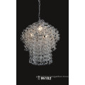 Transparent Carbon Steel Glass Pendant Light Decoration (951S2)